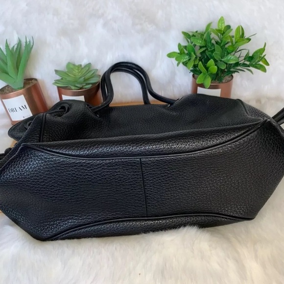 Michael Kors Dalia  Leather Shoulder Tote Large Black Handbag Retail $384 - Picture 11 of 15